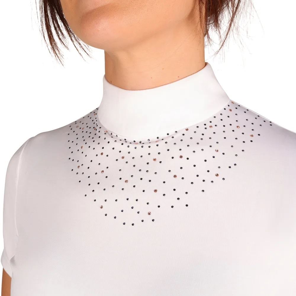 Hy Equestrian Ladies Roka Regal Show Shirt (White)