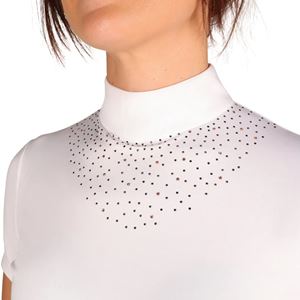 Hy Equestrian Ladies Roka Regal Show Shirt (White)