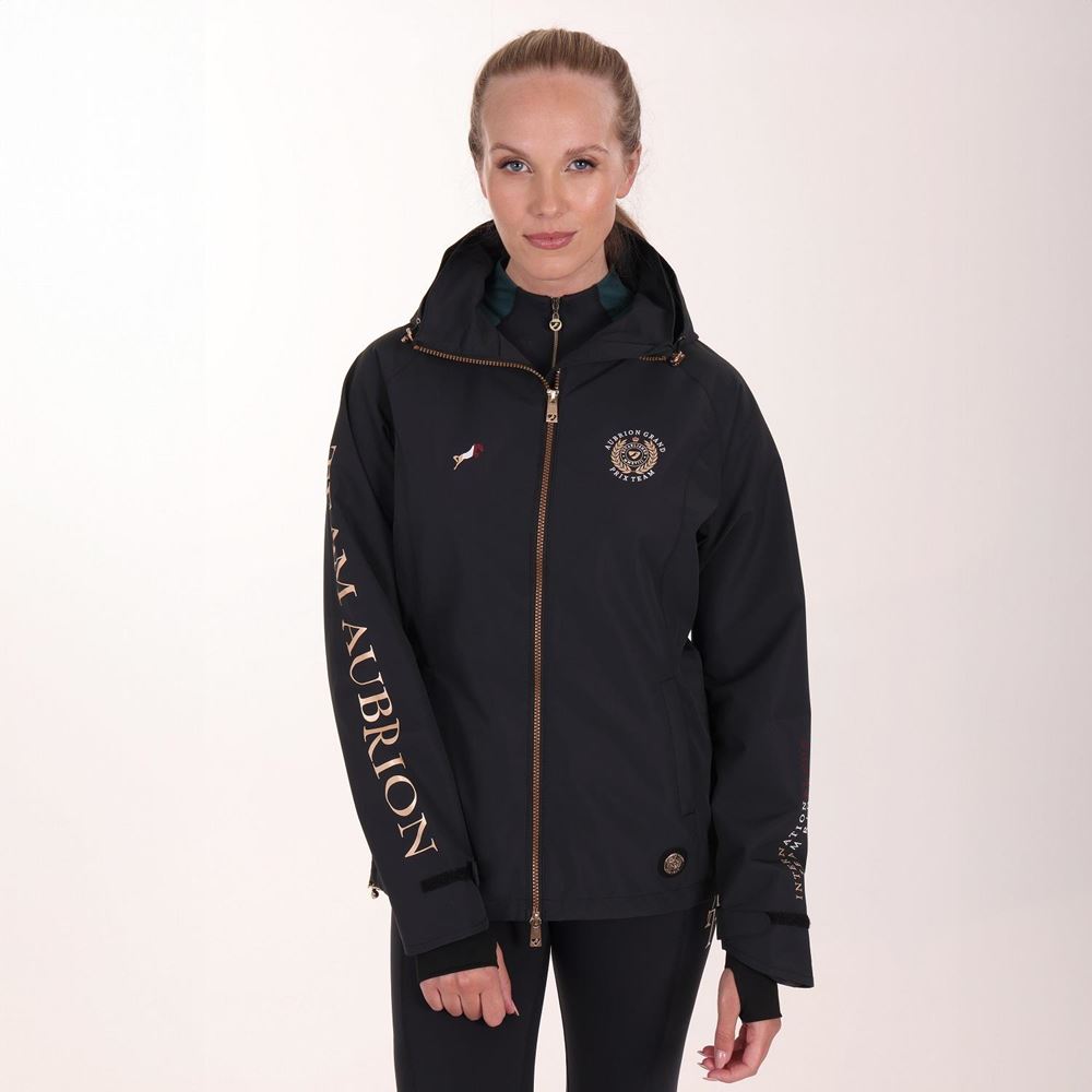 Shires Aubrion Team Waterproof Jacket (Black)