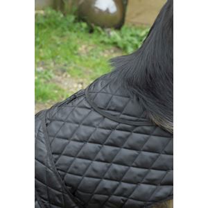 Rhinegold Balmoral Quilted Dog Coat (Black)