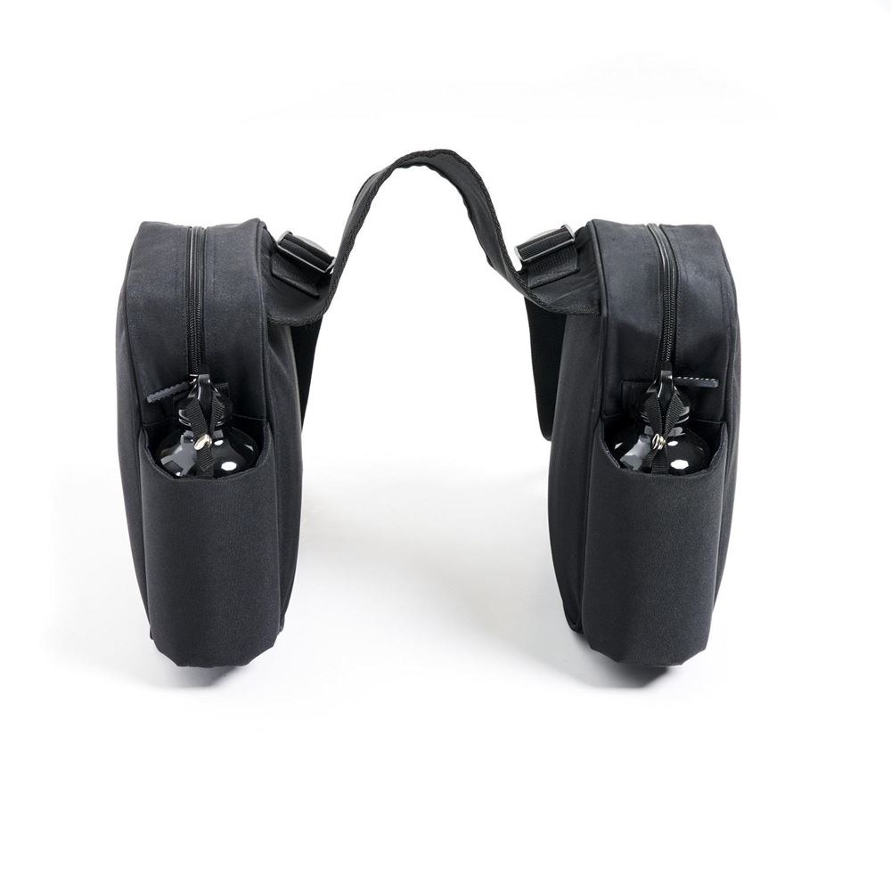 Shires Aubrion Saddle Panniers (Black)