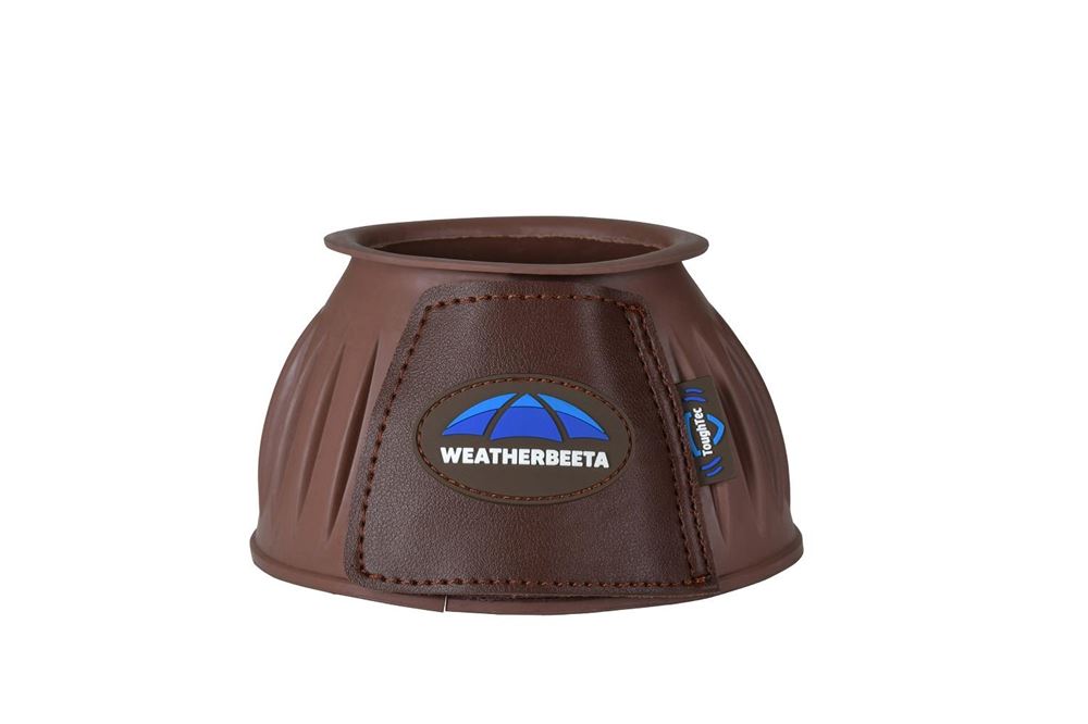 Weatherbeeta Tough-Tec Prime Rubber Bell Boots (Brown)