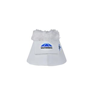 Weatherbeeta Tough-Tec Fleece Trim Bell Boot (White)