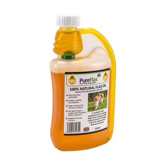 PureFlax Linseed Oil for Dogs - 500ml