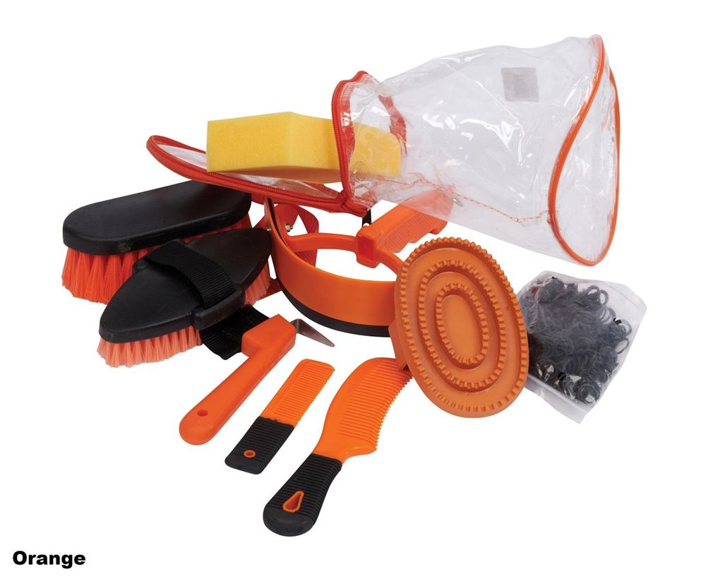 Roma Cylinder 9 Piece Grooming Kit 