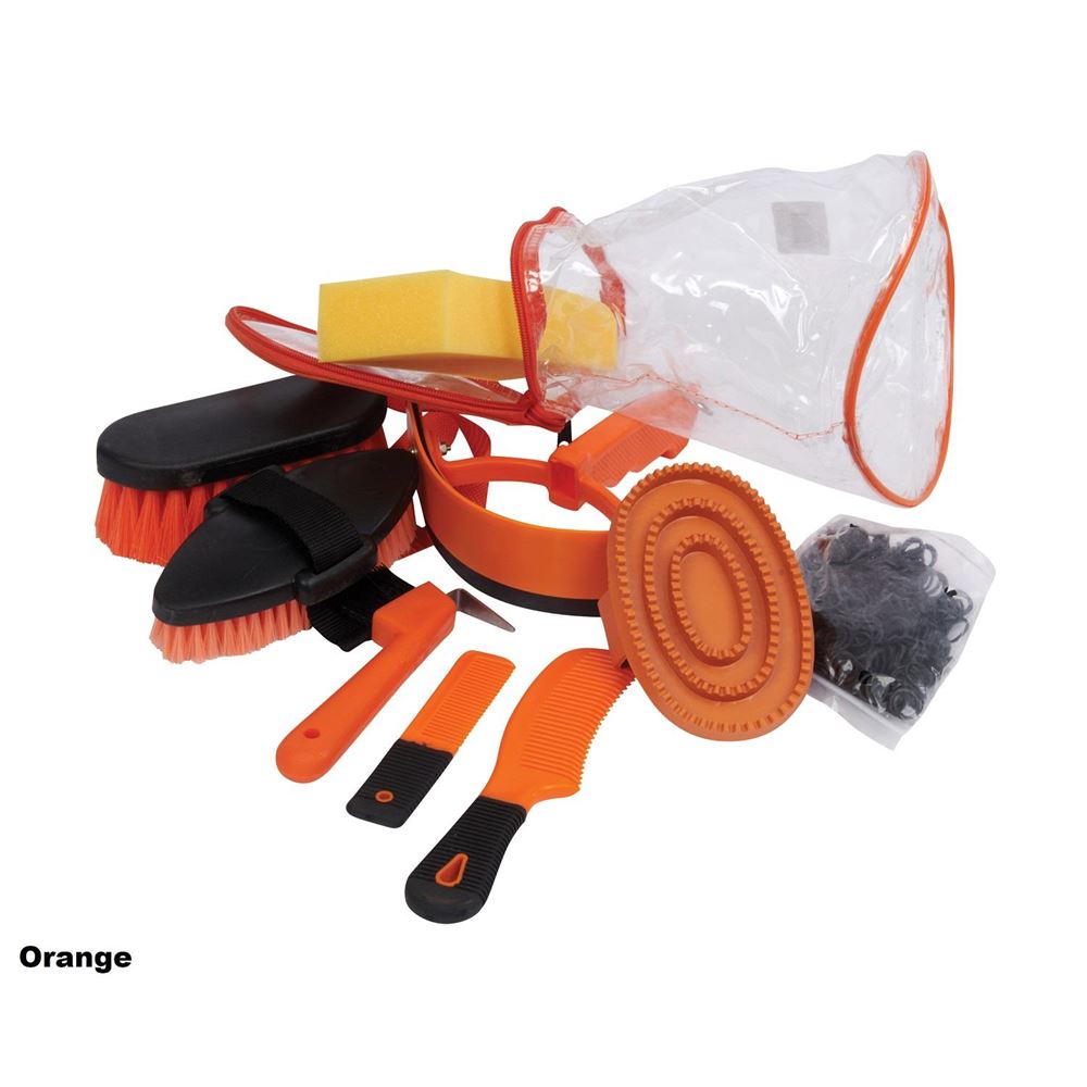 Roma Cylinder 9 Piece Grooming Kit 