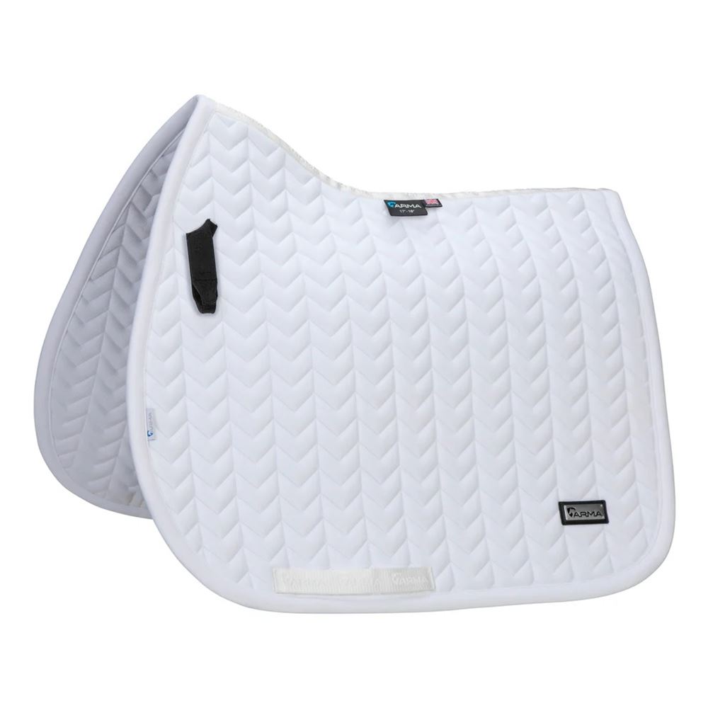 Shires ARMA Elegance 3.0 Saddlecloth (White)