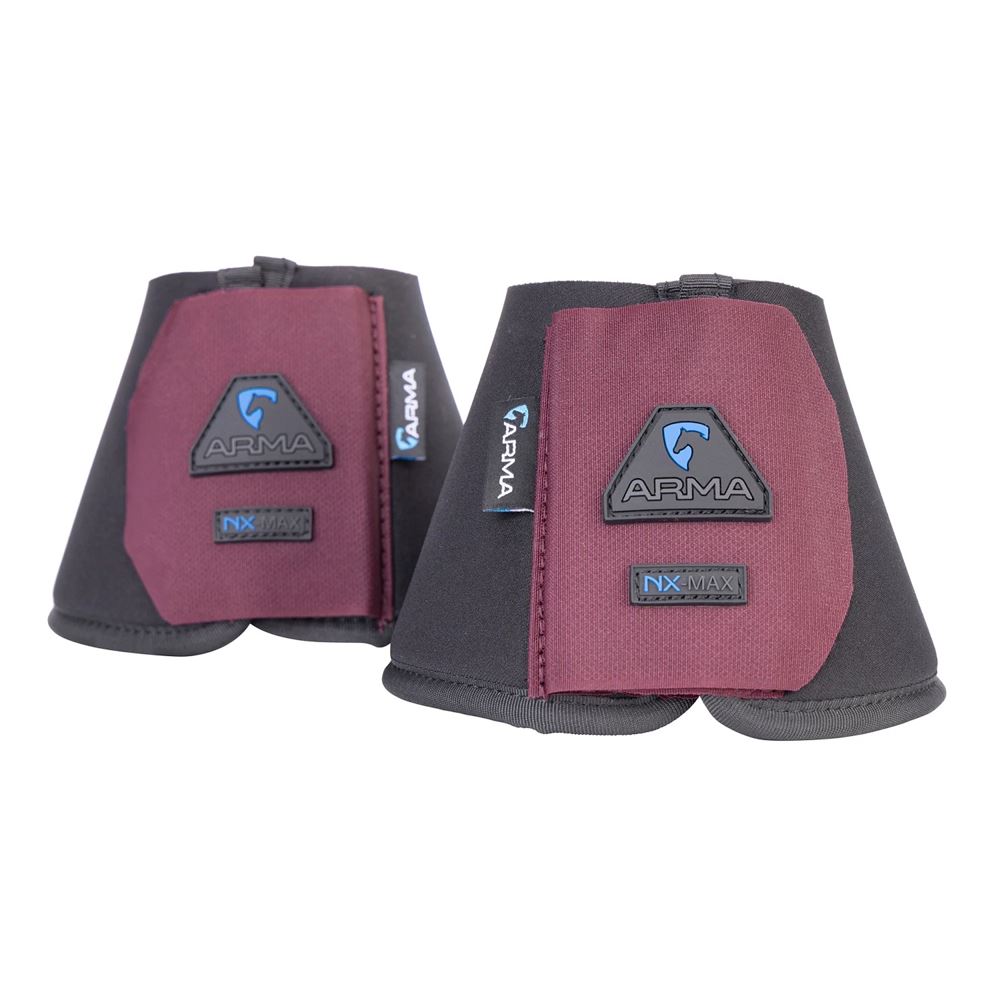 Shires ARMA NX-MAX Over Reach Boots (Black Cherry)