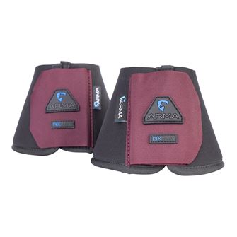 Shires ARMA NX-MAX Over Reach Boots (Black Cherry)