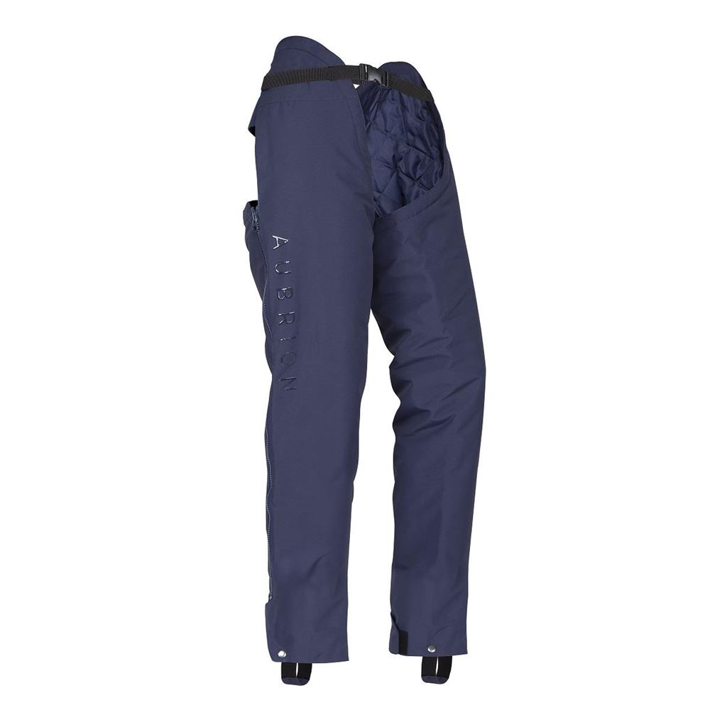 Shires Aubrion Core Winter Waterproof Chaps - Unisex (Navy)