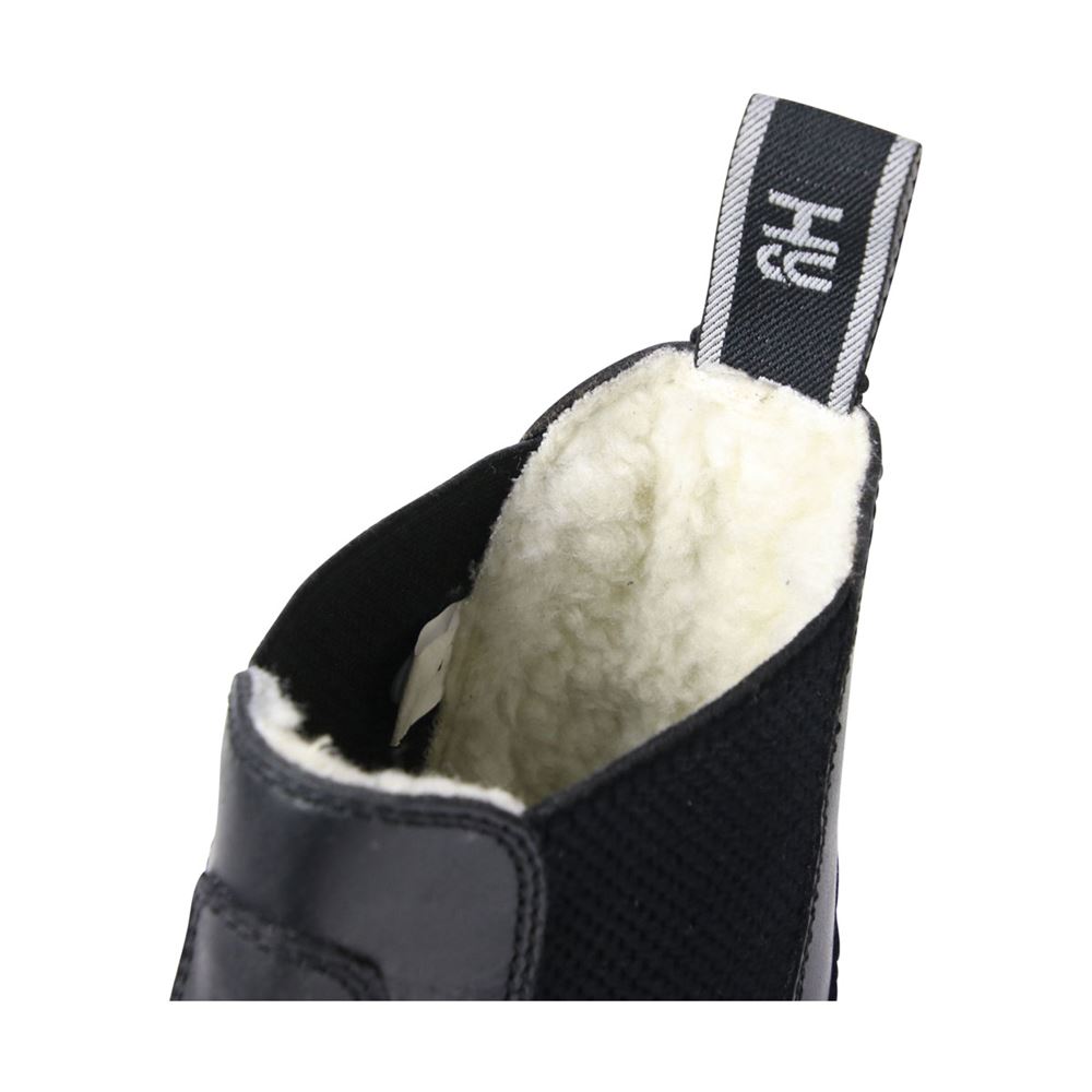 Hy Equestrian Fleece Lined Wax Leather Jodhpur Boot