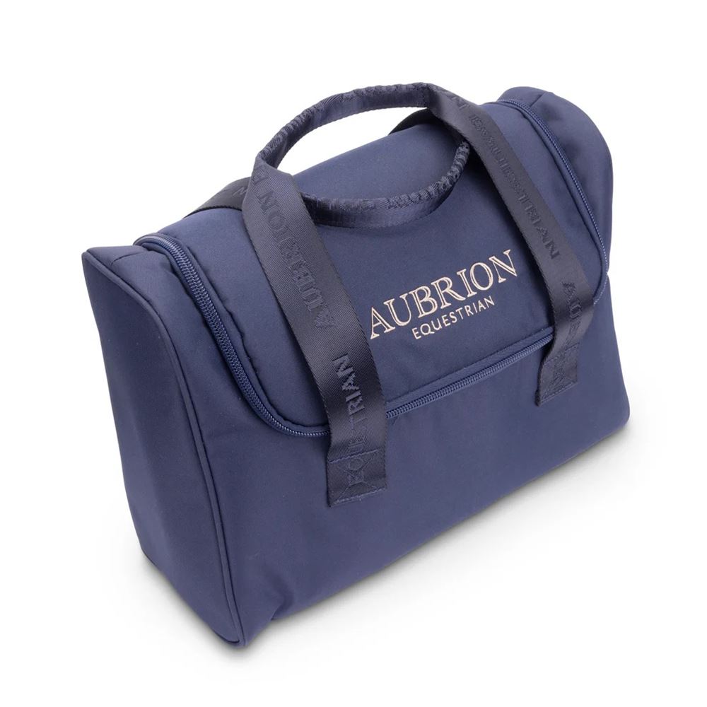 Shires Aubrion Equestrian Grooming Kit Bag (Navy)