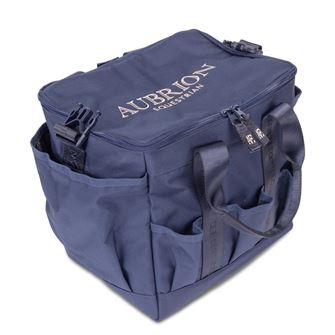 Shires Aubrion Equestrian Large Grooming Kit Bag (Navy)