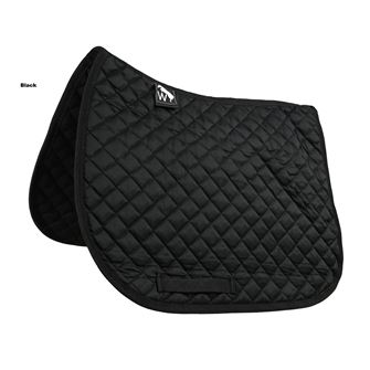 Whitaker Saddlepad (Black - Full) *Clearance*