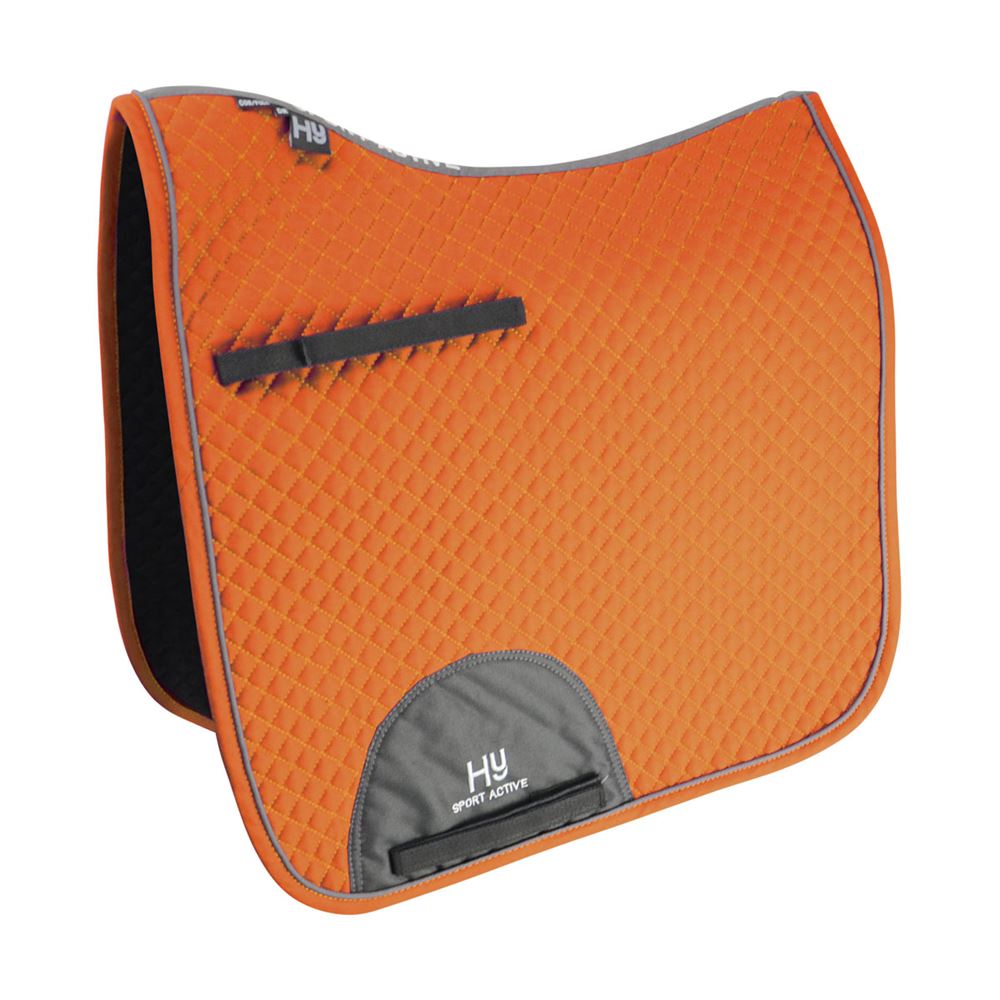 HyWITHER Sport Active Dressage Saddle Pad (Terracotta Orange)