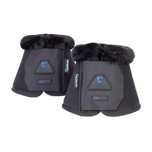 Shires ARMA NX-MAX SupaFleece Neoprene Over Reach Boots (Black)