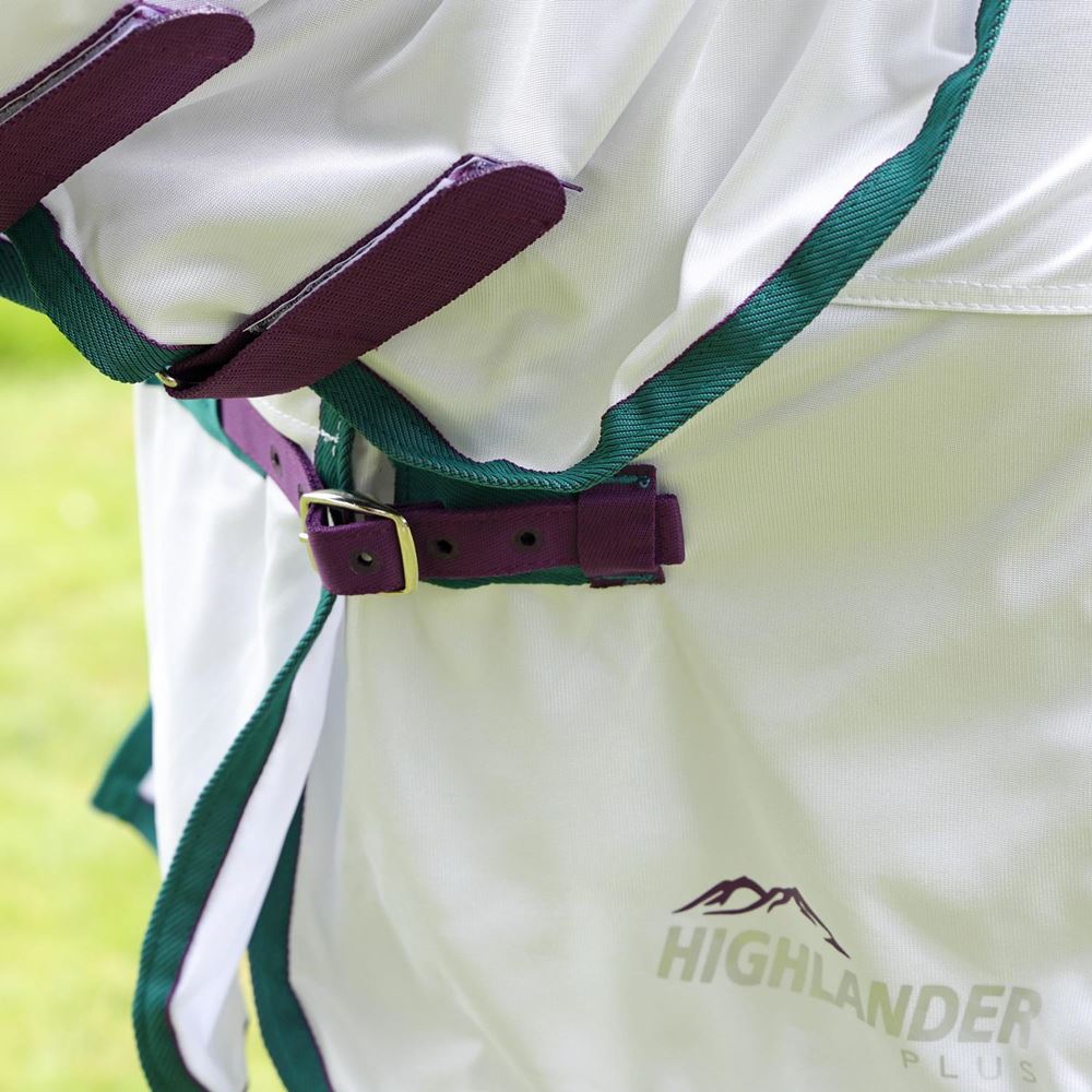 Shires Highlander Plus Fly Sheet Combo (White)
