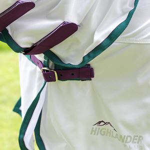 Shires Highlander Plus Fly Sheet Combo (White)