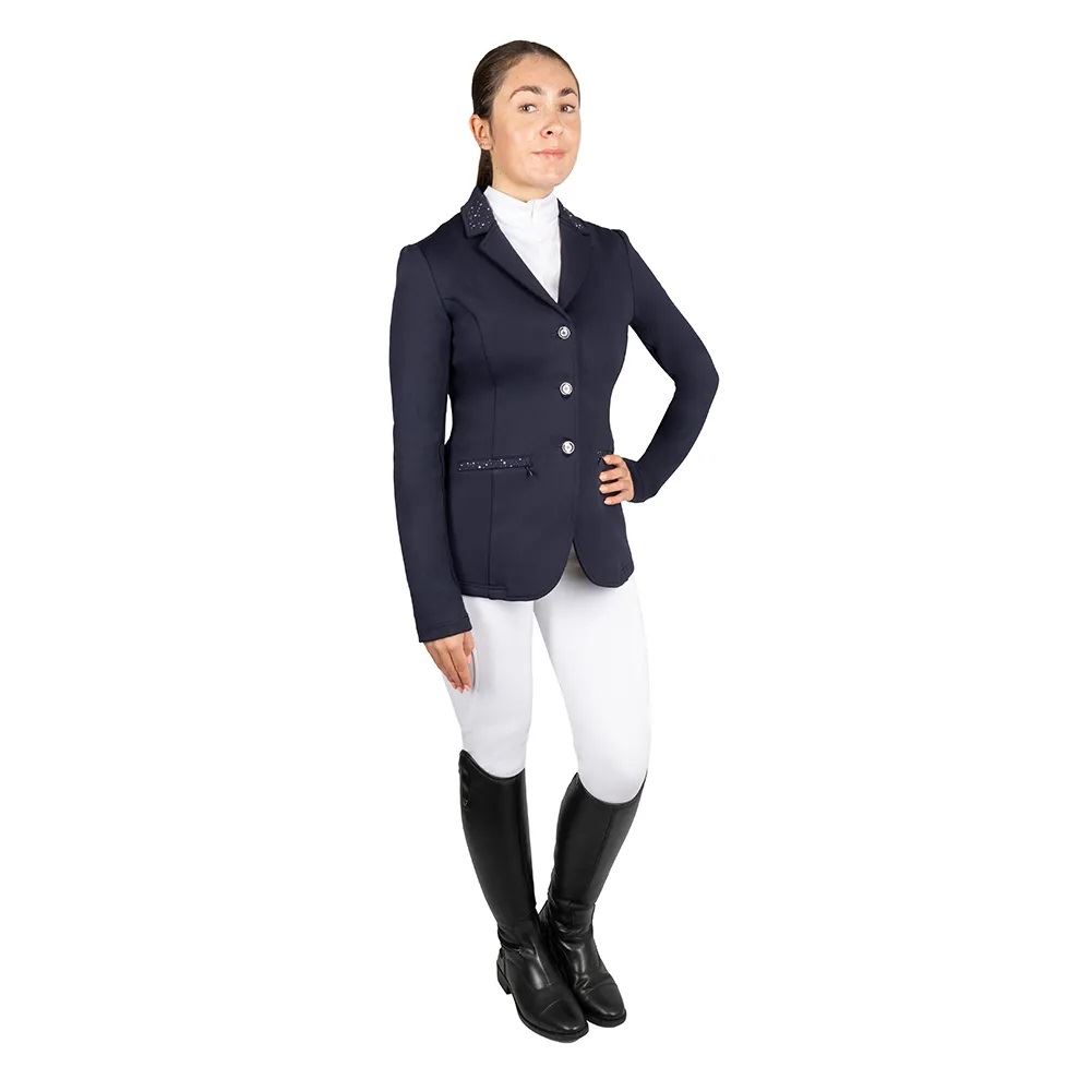 Hy Equestrian Roka Regal Ladies Show Jacket (Navy)