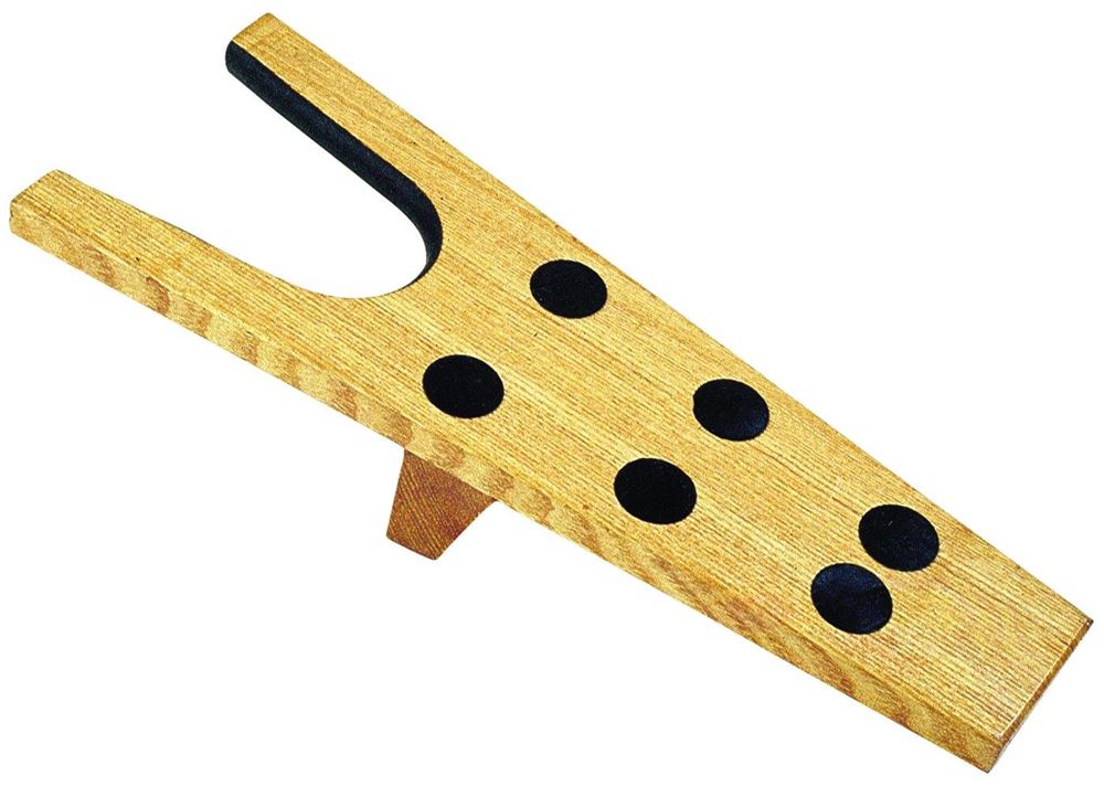 Roma Wooden Boot Jack with Rubber Grip