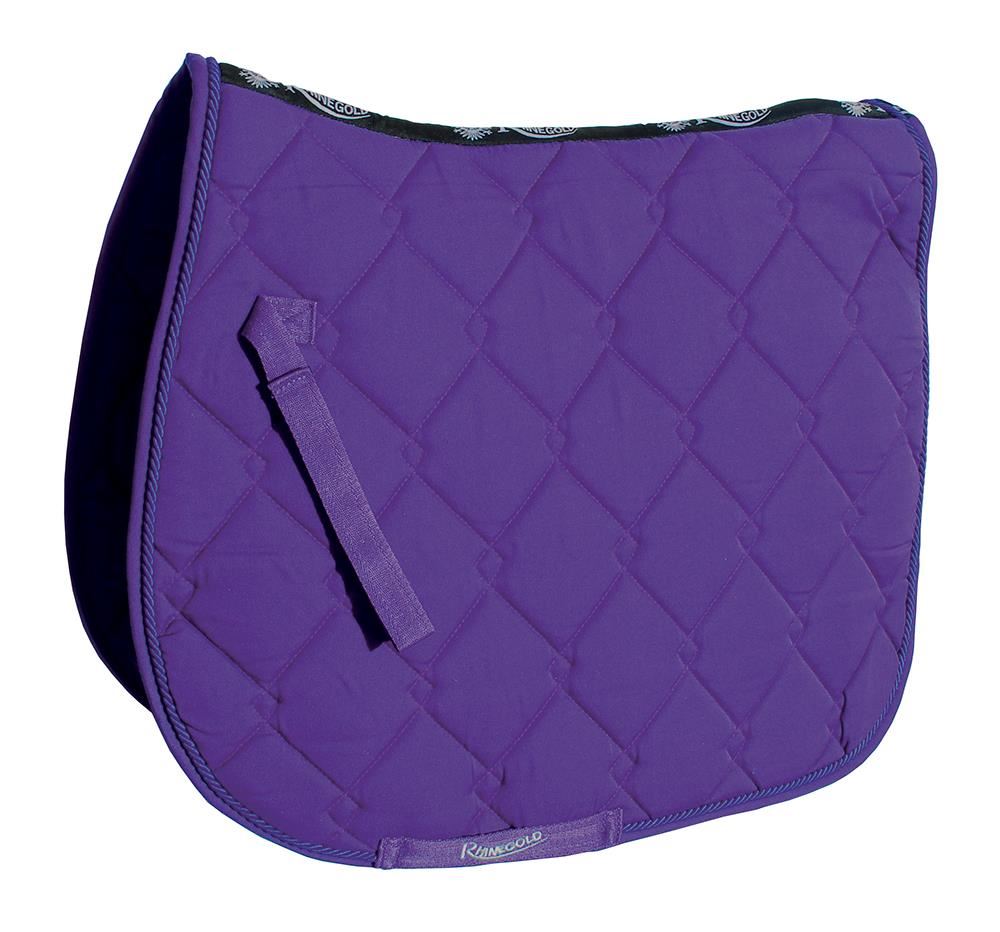 Rhinegold Elite Diamond Saddle Pad (Purple)