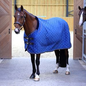 Shires Deluxe Quilted Show Rug (Navy)