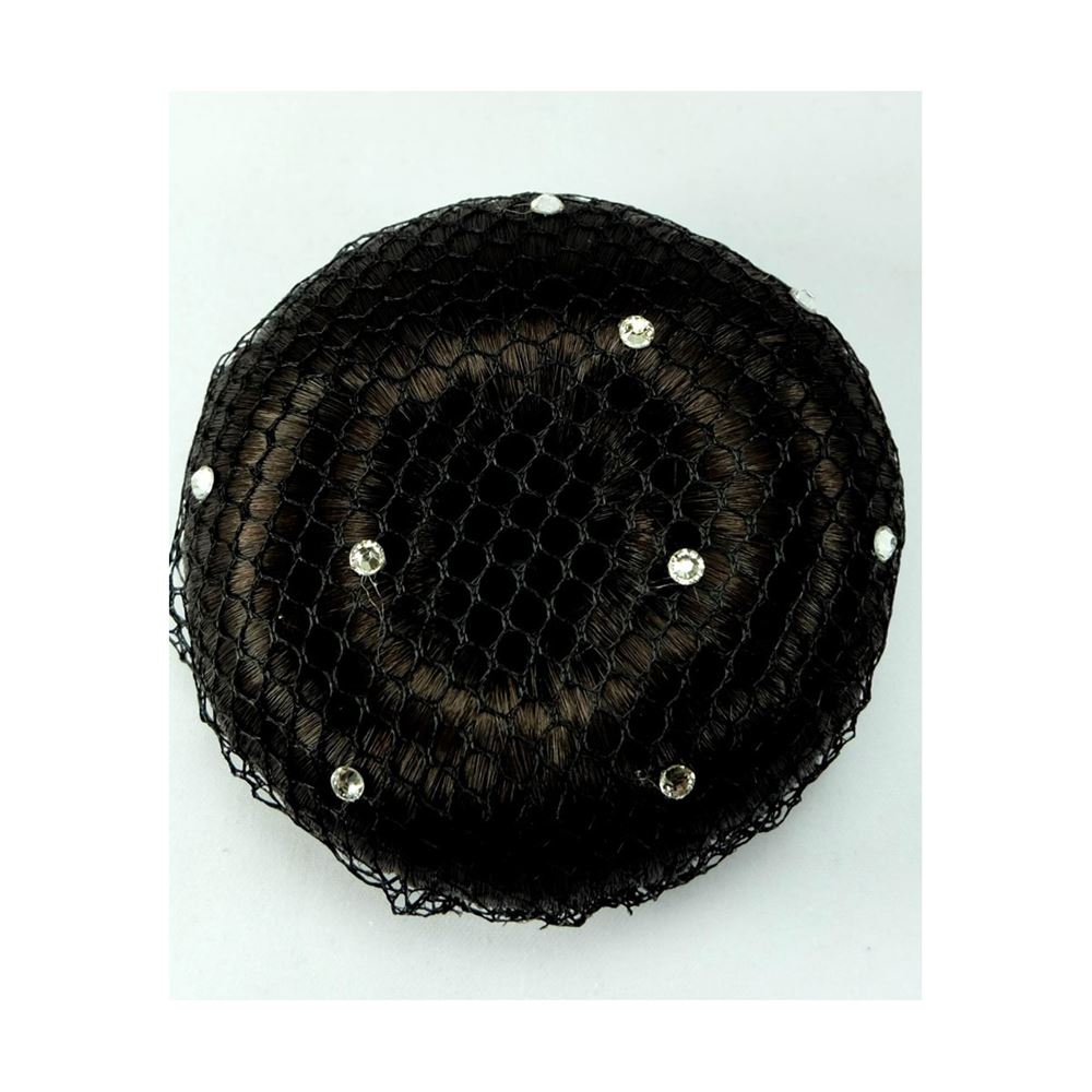 ShowQuest Bun Net with Swarovski Crystals