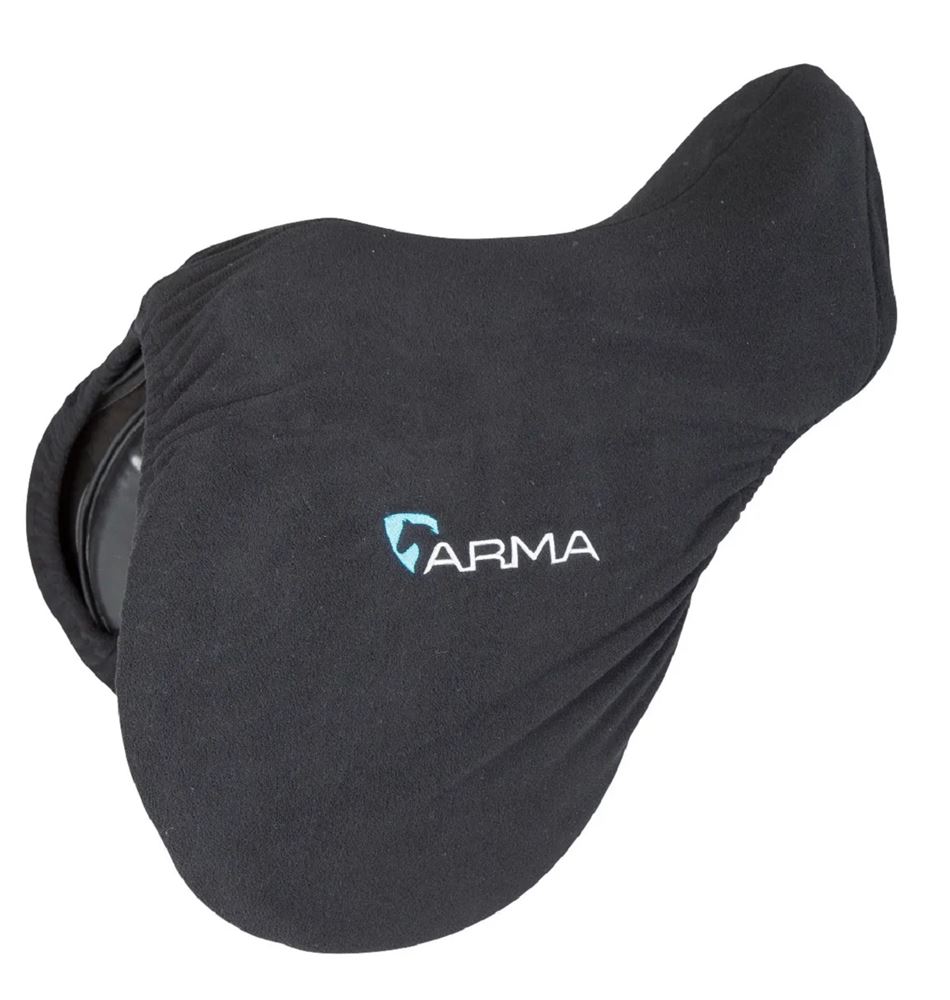 Shires ARMA Fleece Saddle Cover 14"-16.5" (Black)