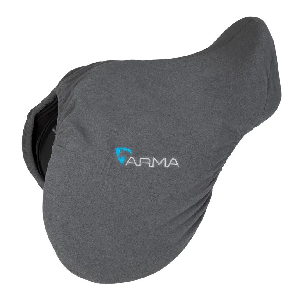 Shires ARMA Fleece Saddle Cover 14"-16.5" (Grey)