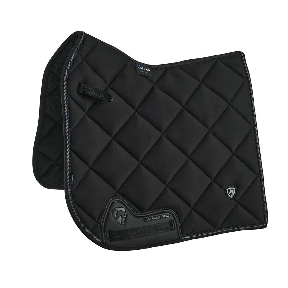 Shires ARMA Classic Dressage Saddlecloth (Black)