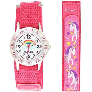Jenkinsons Kids Easy Fasten Unicorn Watch
