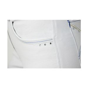 HyPERFORMANCE Olympian Ladies Breeches (White/Royal Blue)