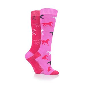 Storm Bloc Goodwood Ladies Horse Socks Twin Pack