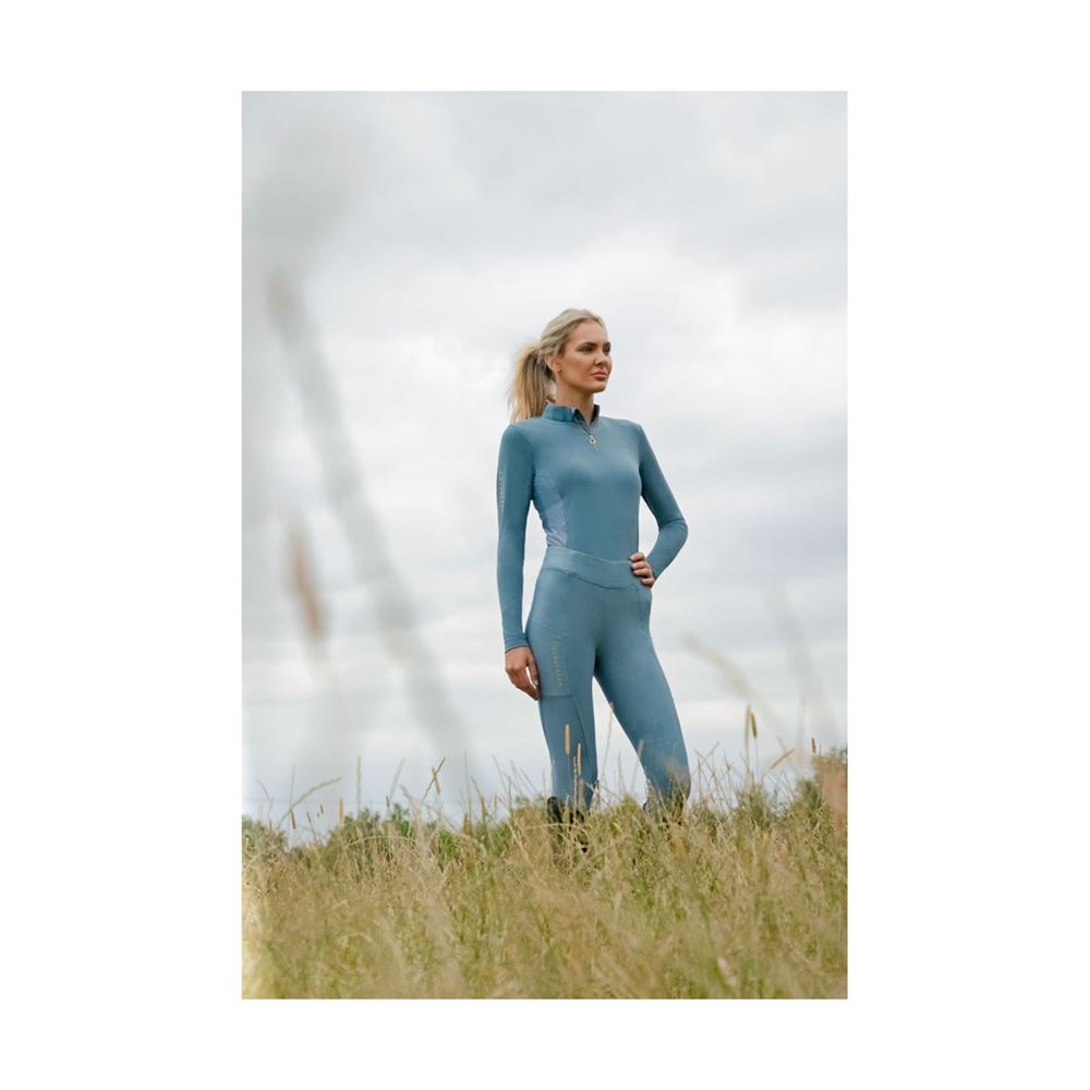 Coldstream Ednam Riding Tights (Slate Blue)