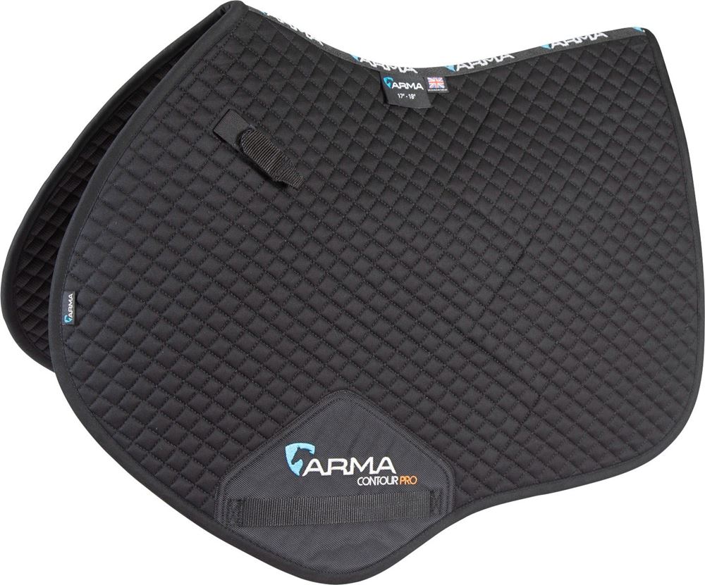 Shires ARMA Jump Saddlecloth (Black)