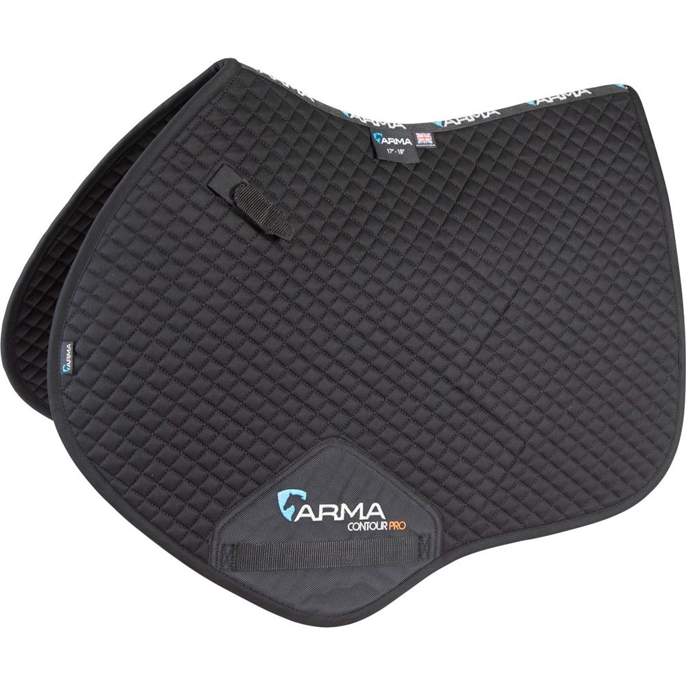 Shires ARMA Jump Saddlecloth (Black)