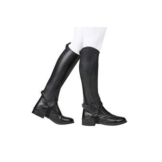 Dublin Opulent Half Chap (Black)