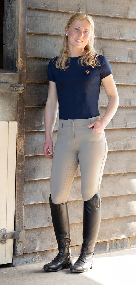 Hy Equestrian Elevate Oakham Ladies Breeches (Taupe)