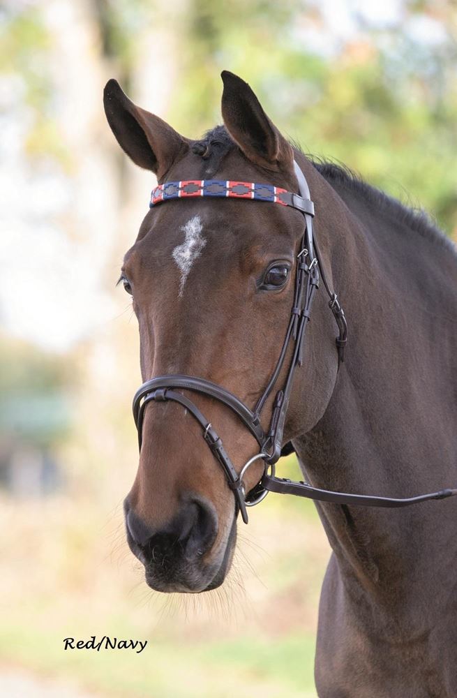 Shires Blenheim Leather Polo Browband