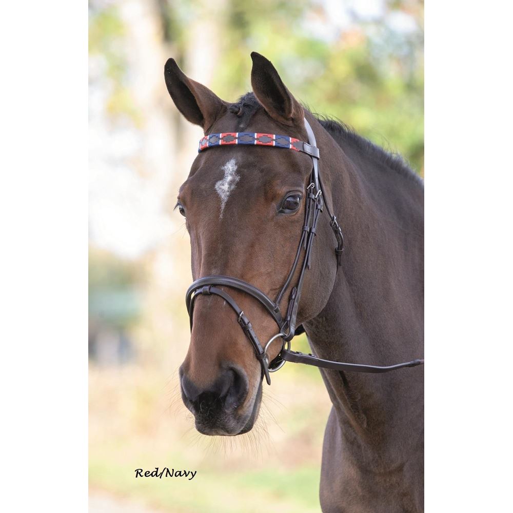 Shires Blenheim Leather Polo Browband
