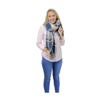 Hy Equestrian Ladies Supersoft Tartan Scarf