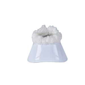 Weatherbeeta Tough-Tec Impact Fleece Trim Bell Boot (White)