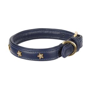Digby & Fox Star Dog Collar (Navy)