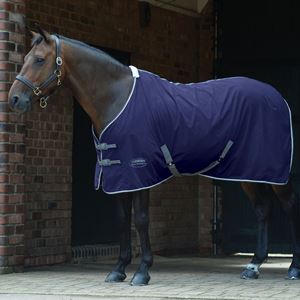 Weatherbeeta Cotton Show Sheet with Surcingles II Standard Neck