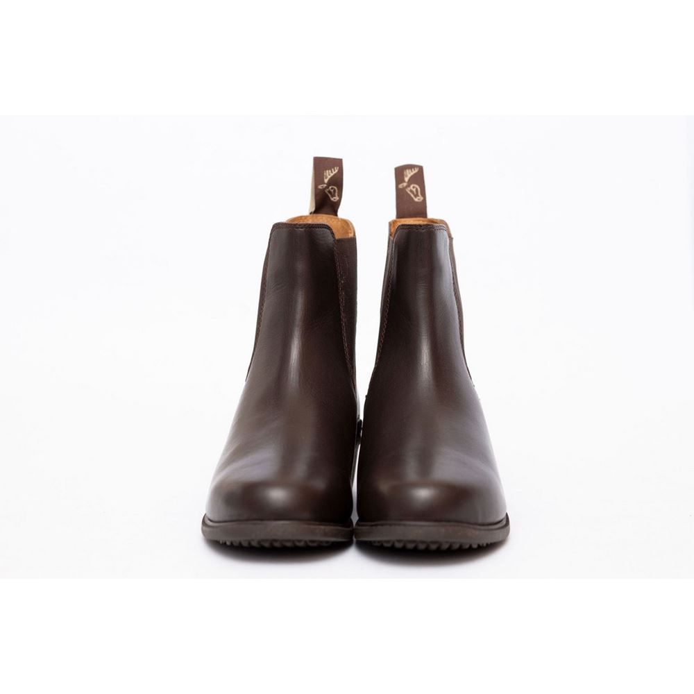 Gallop Childs Elegance Leather Jodhpur Boot (Brown)