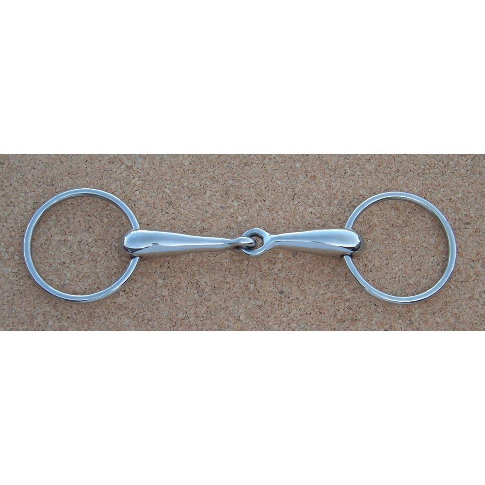Thin German Hollow Mouth Loose Ring Snaffle