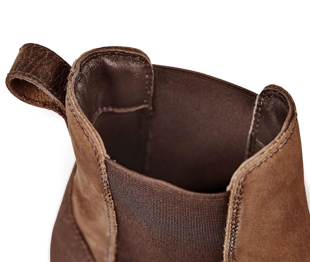 Shires Moretta Modena Chelsea Boots (Tan)