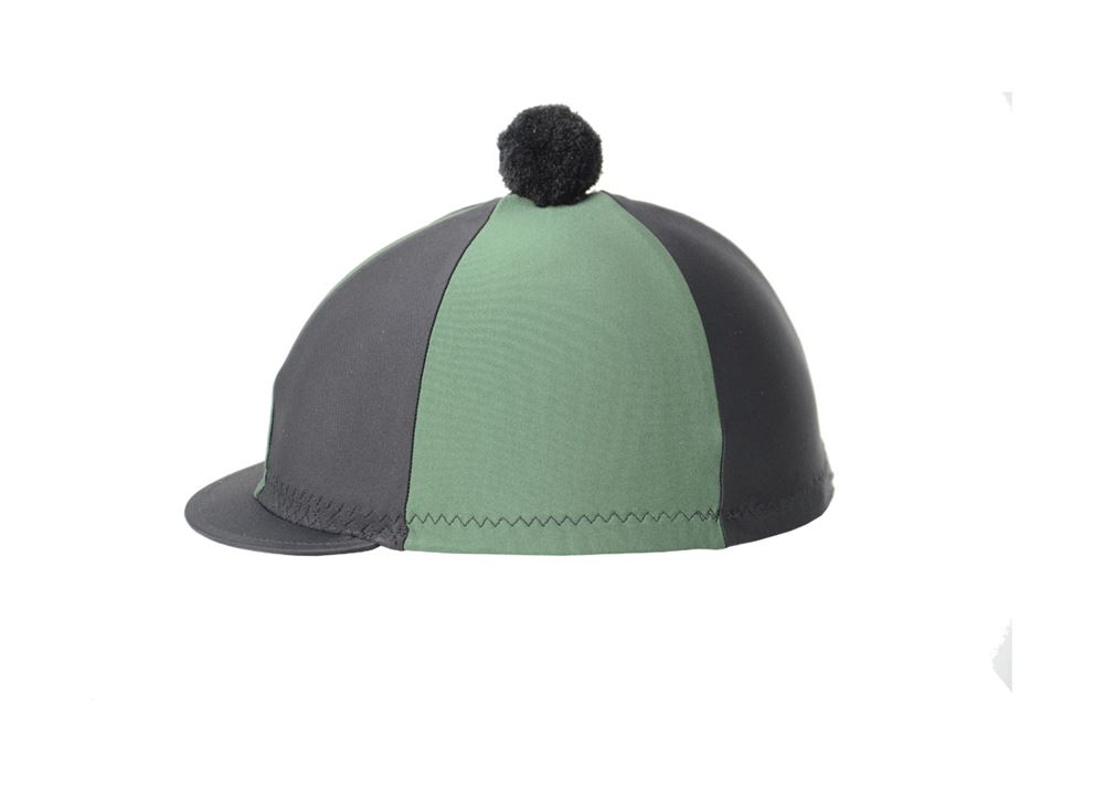 Hy Two Tone Lycra Silks With Bobble