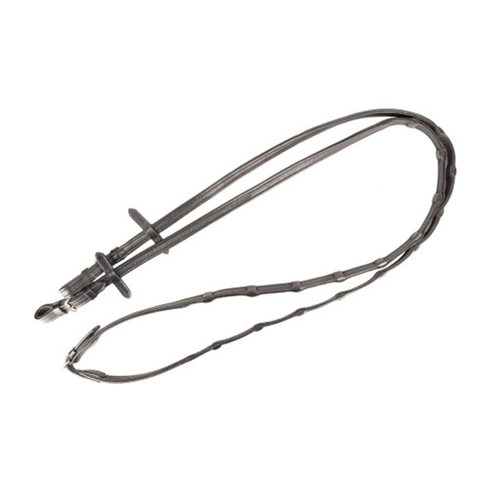 ProPresicce Continentale Soft Grip Leather Reins by Hy Equestrian