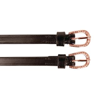 Hy Equestrian Children's Diamante Spur Straps
